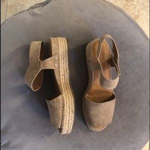 Sarto Oak Espadrilles size 9